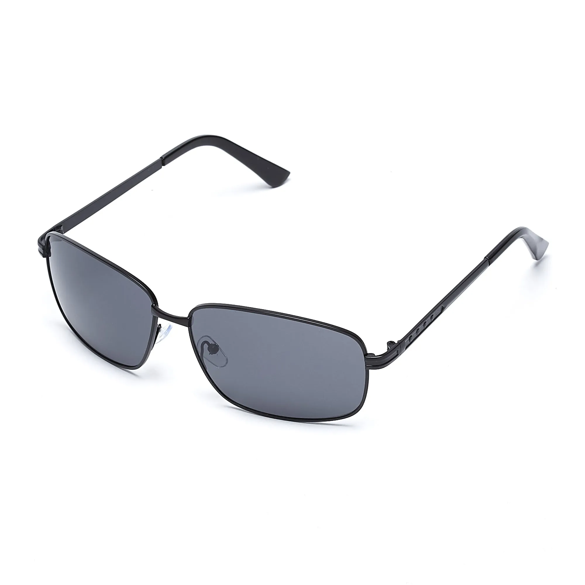 LUKAS (Size 62) UV-Protected Mens Rectangular Sunglasses