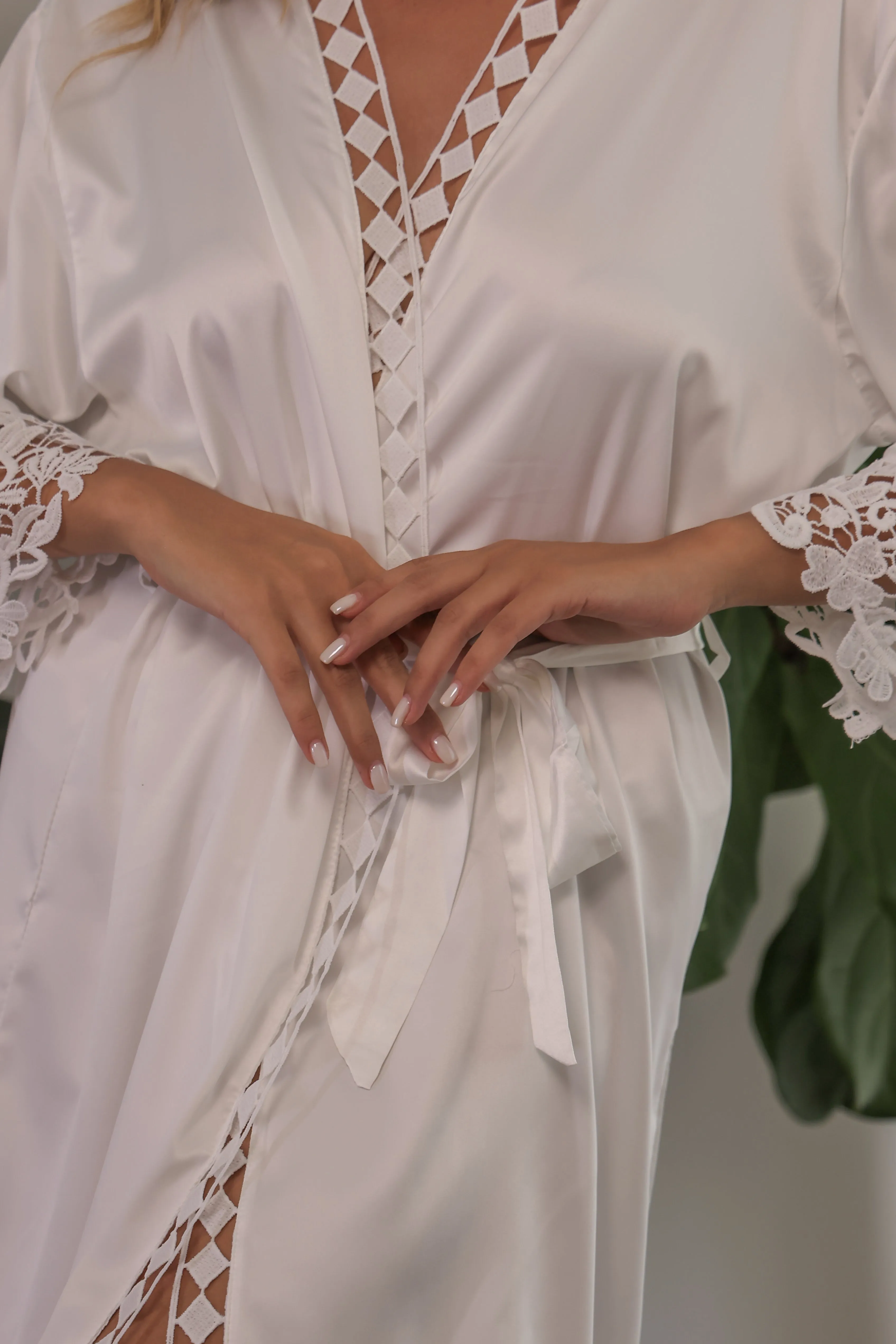 Luxe Lace Robe