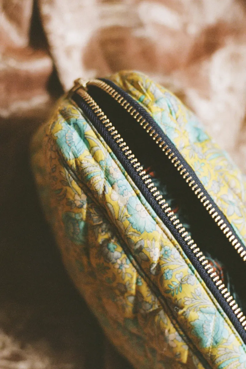 Medium Silk Travel Bag ~ ''Blue Dawn''