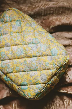 Medium Silk Travel Bag ~ ''Blue Dawn''
