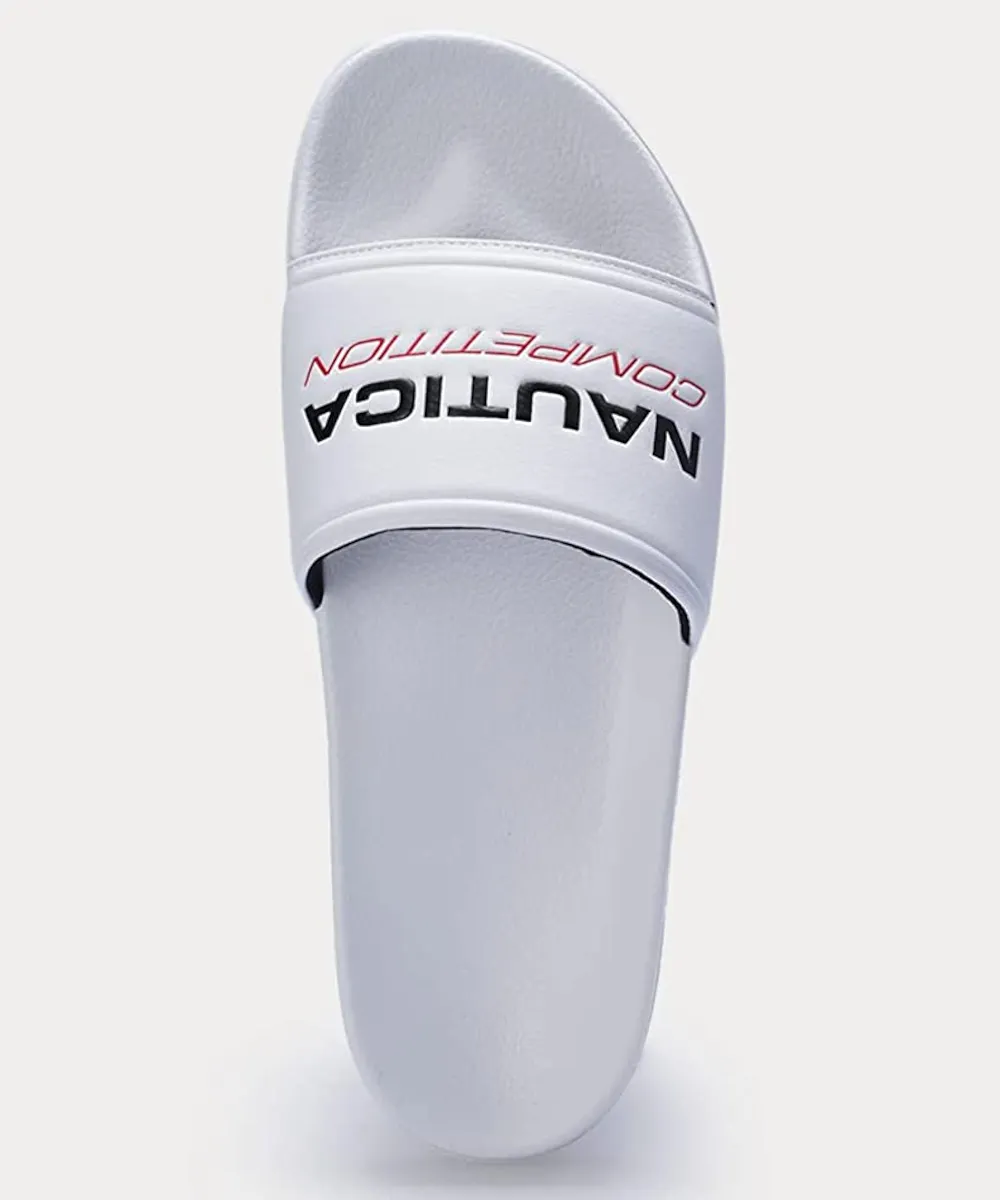 Men's Nautica Competition Grappo Slide (White)