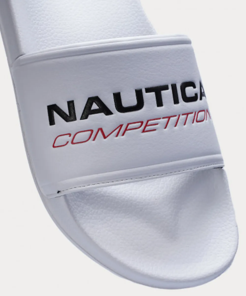 Men's Nautica Competition Grappo Slide (White)