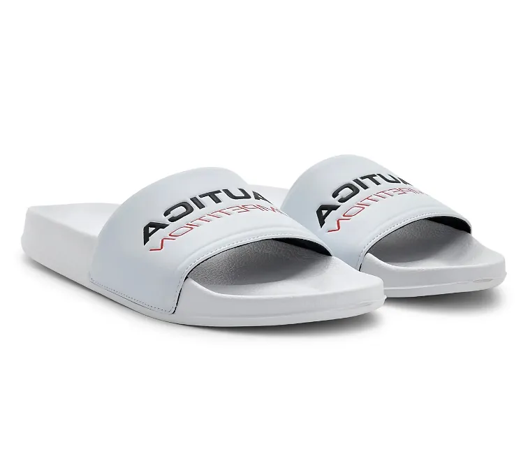 Men's Nautica Competition Grappo Slide (White)