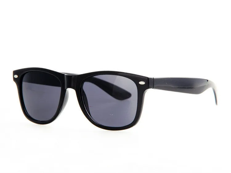Men's Sunglasses Unisex Style Sun Glasses 80s Retro Brand Designer High Quality With Colorful Temple UV400