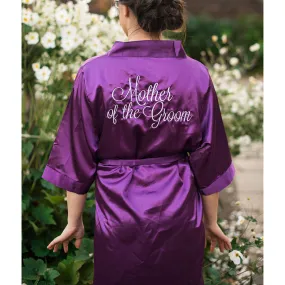 Mother of the Groom Satin Robe