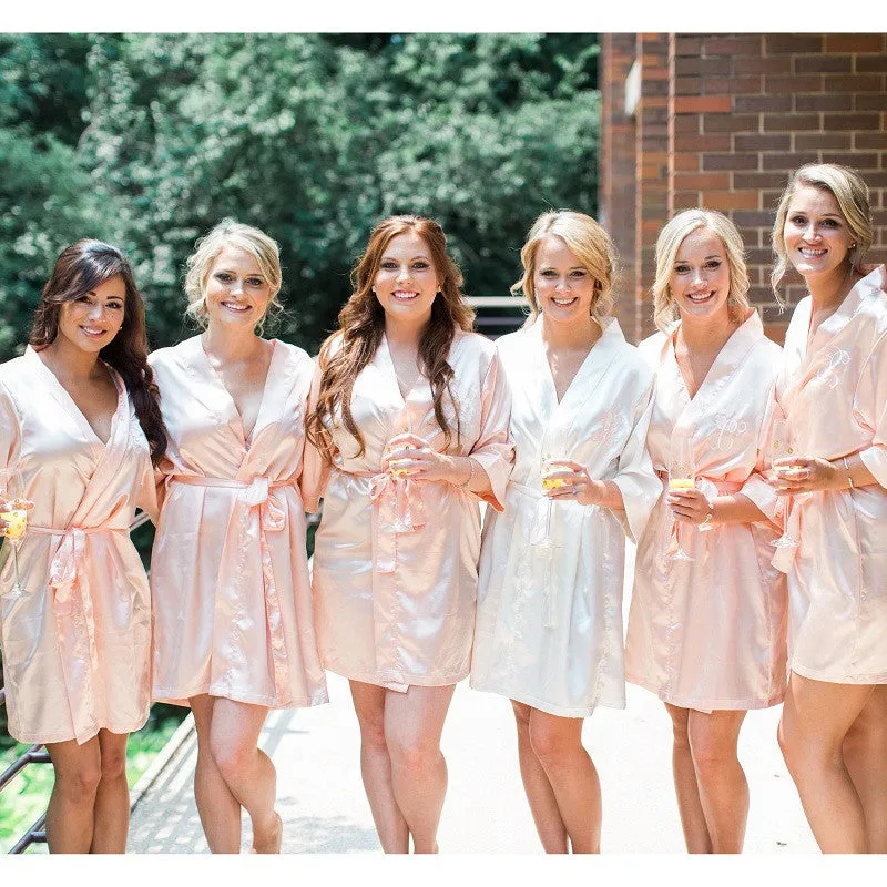 Mother of the Groom Satin Robe