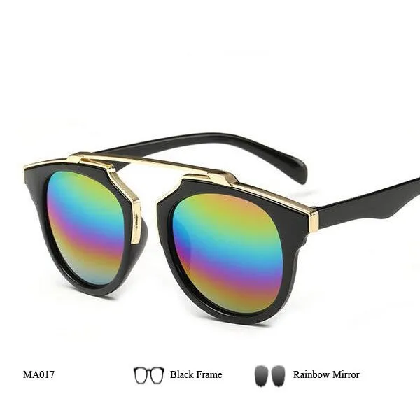 New Fashion Cat Eye Sunglasses Women Brand Designer Vintage Sun Glasses Men Woman Uv400 Glasses Oculos De Sol Feminino