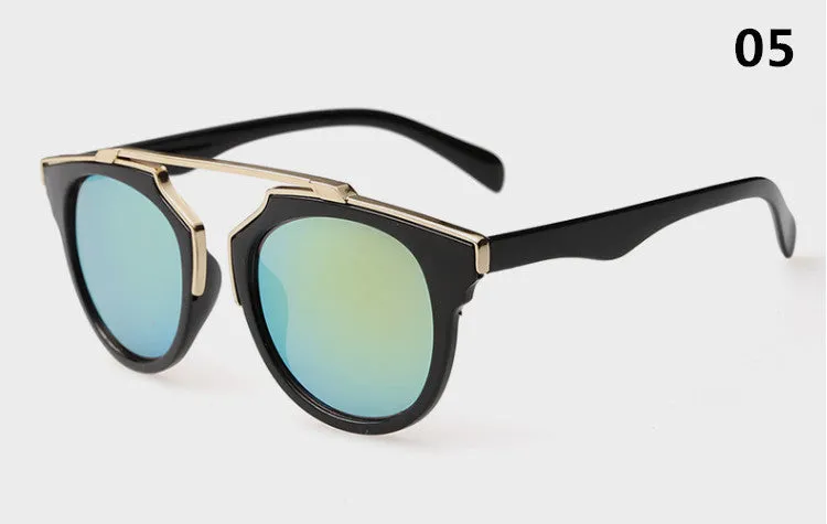 New Luxury Brand Sunglasses Women Vintage Retro Designer Fashion Sun glasses Men Cat Eye SunGlass