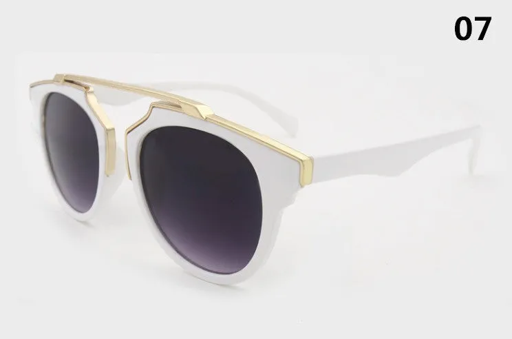 New Luxury Brand Sunglasses Women Vintage Retro Designer Fashion Sun glasses Men Cat Eye SunGlass
