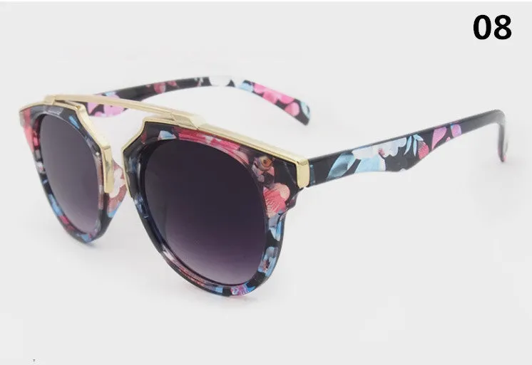 New Luxury Brand Sunglasses Women Vintage Retro Designer Fashion Sun glasses Men Cat Eye SunGlass