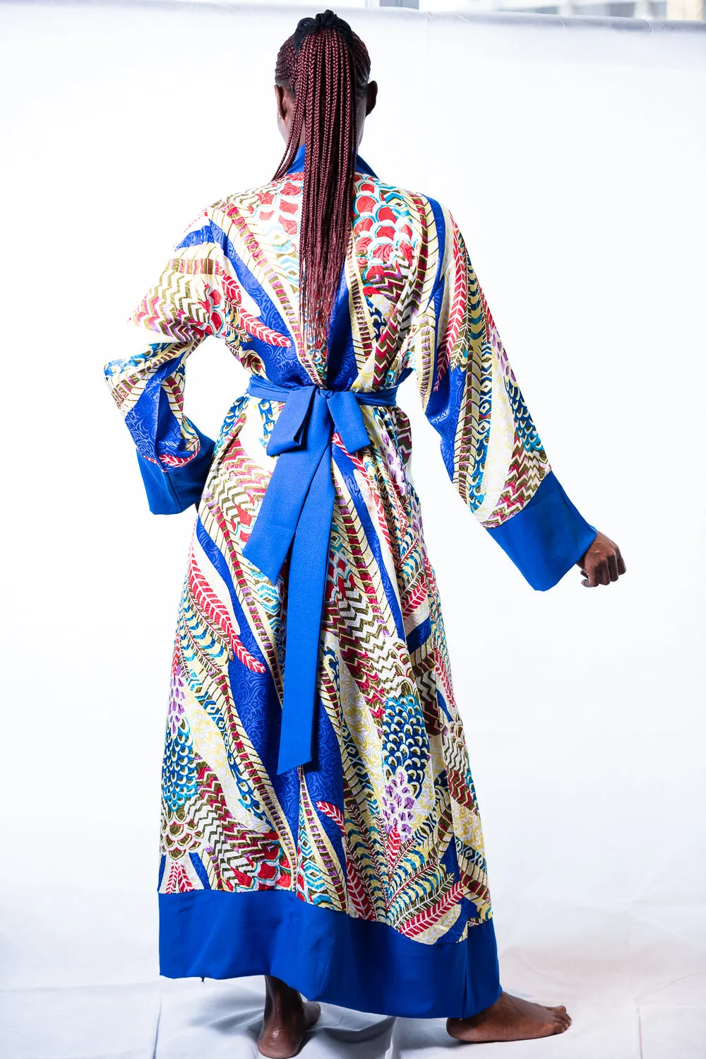 Noelia Silk kimono robe