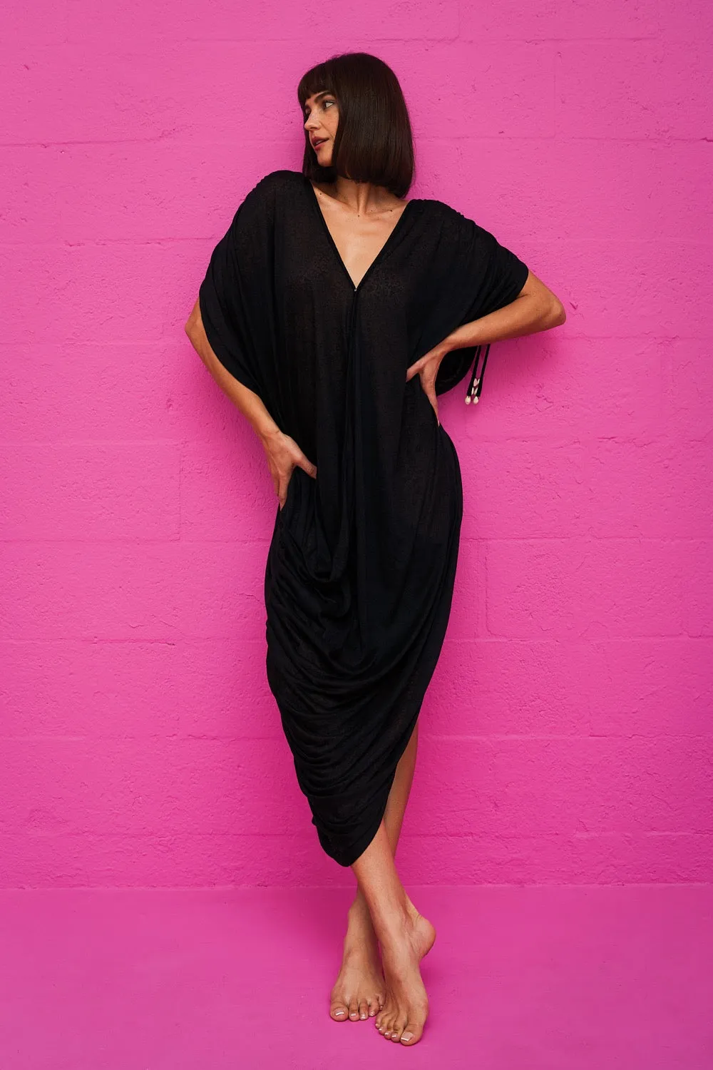 Pitusa Juno Draped Dress