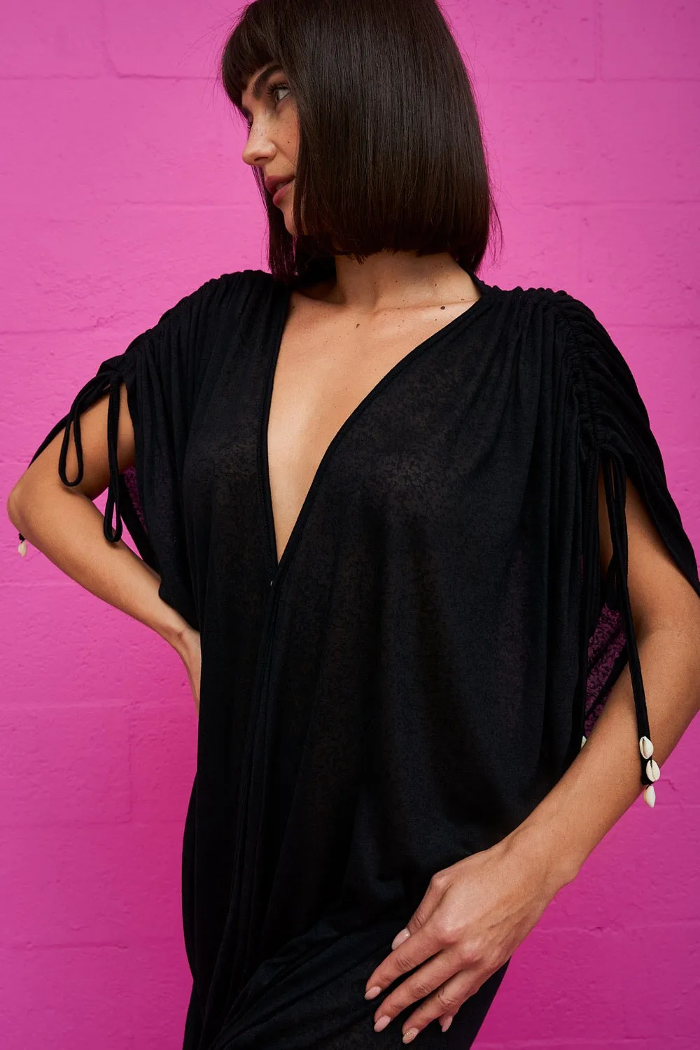 Pitusa Juno Draped Dress