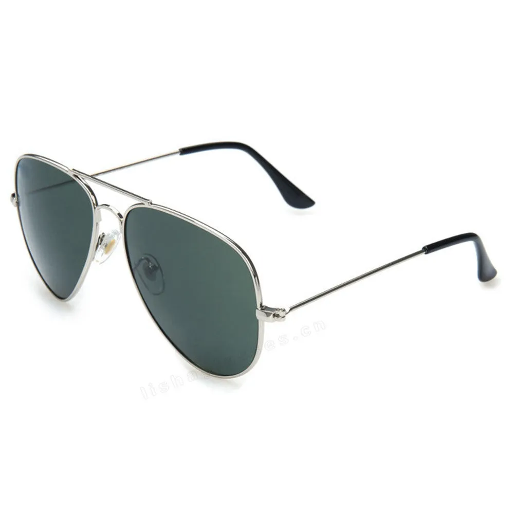 Polarized Sunglasses Aviator Summer Accessories UV400 Protection Glasses Oculos De Sol Gold Frame Gradient Tea Color Lens