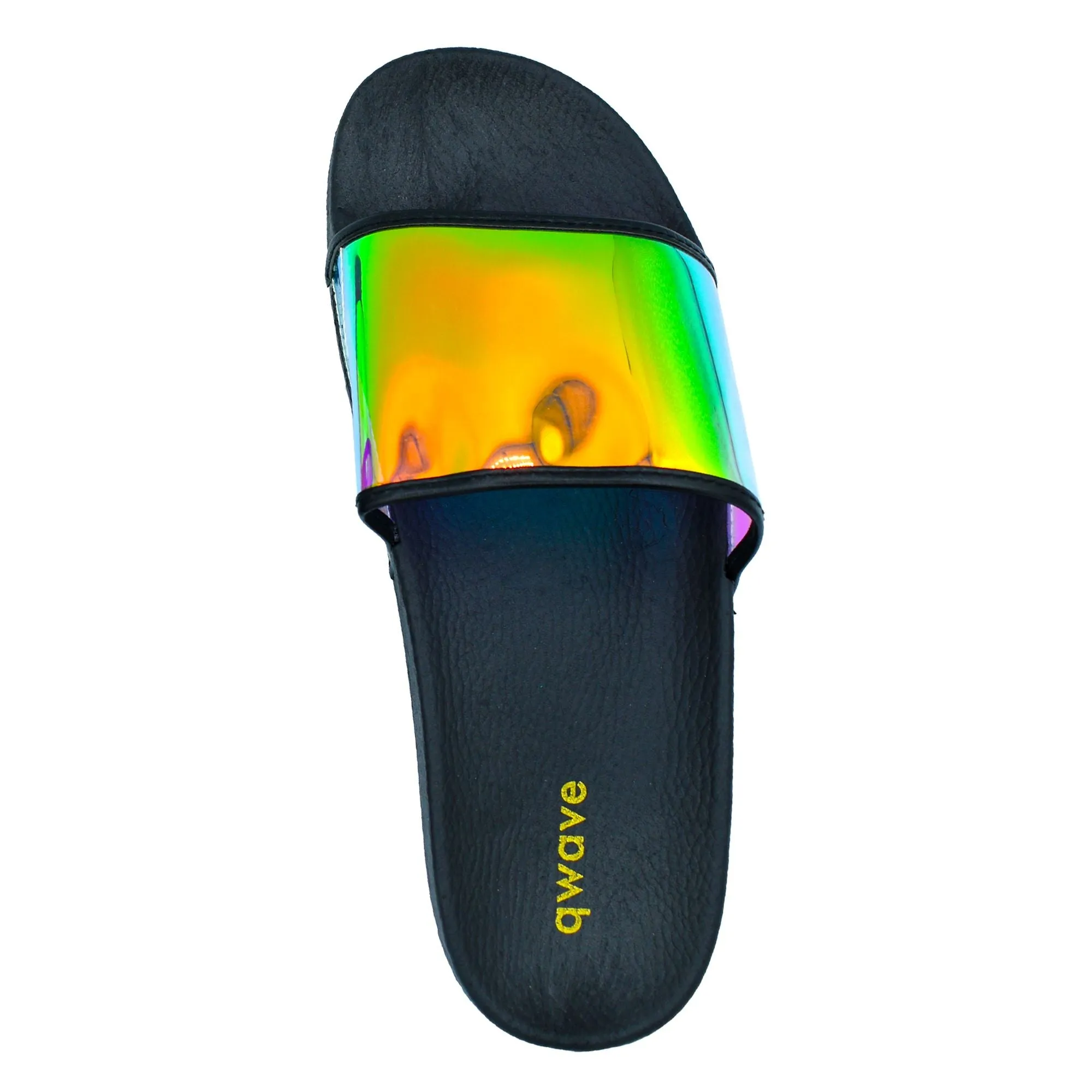 Qwave Ladies' Iridescent Slides