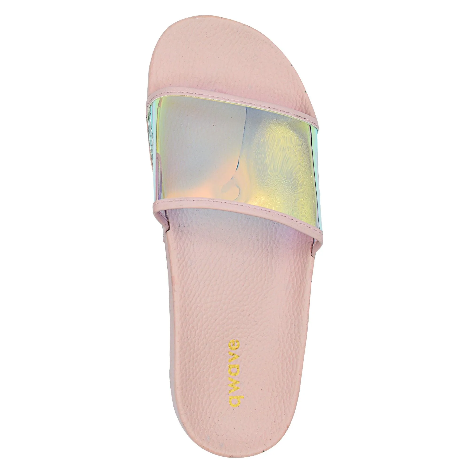 Qwave Ladies' Iridescent Slides