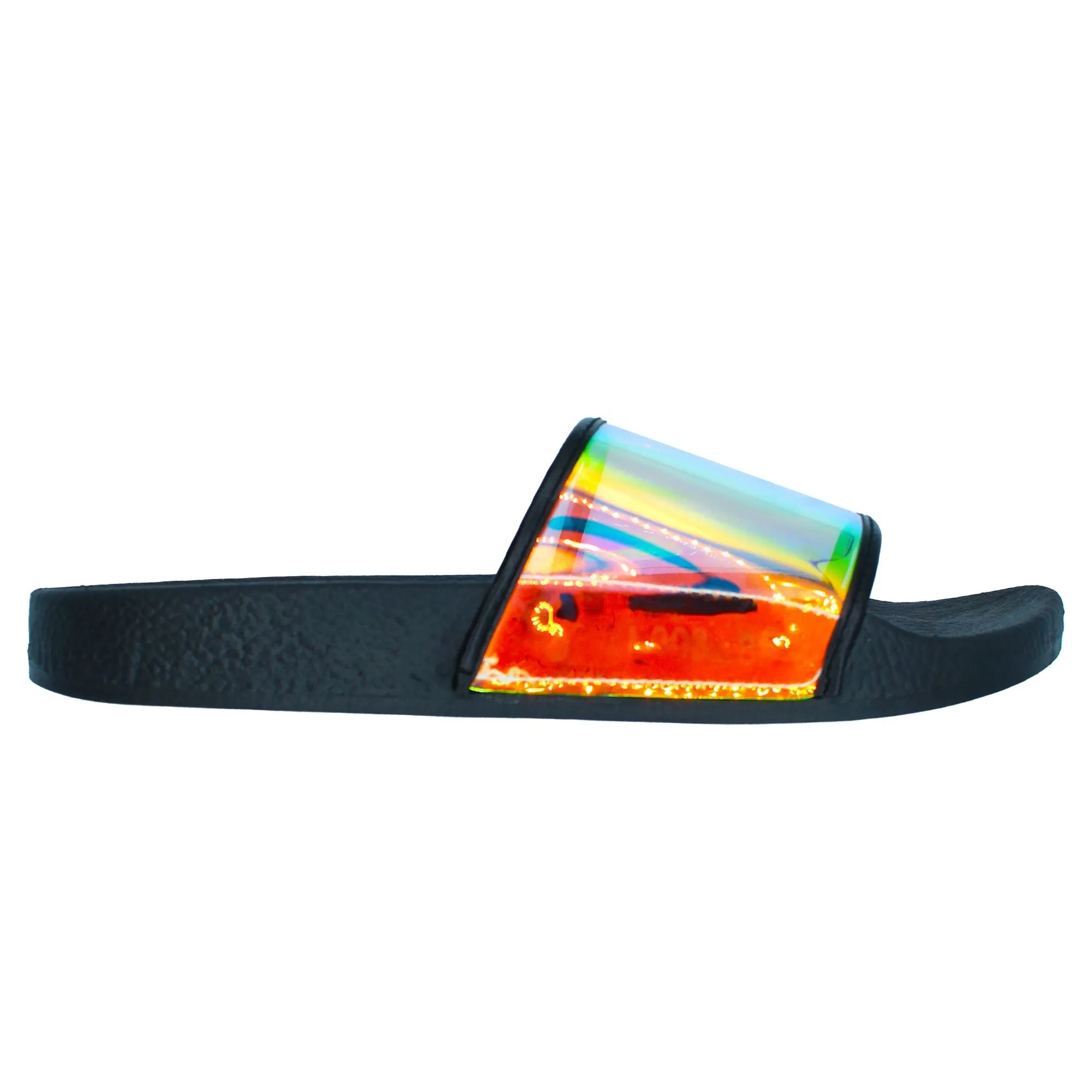 Qwave Ladies' Iridescent Slides
