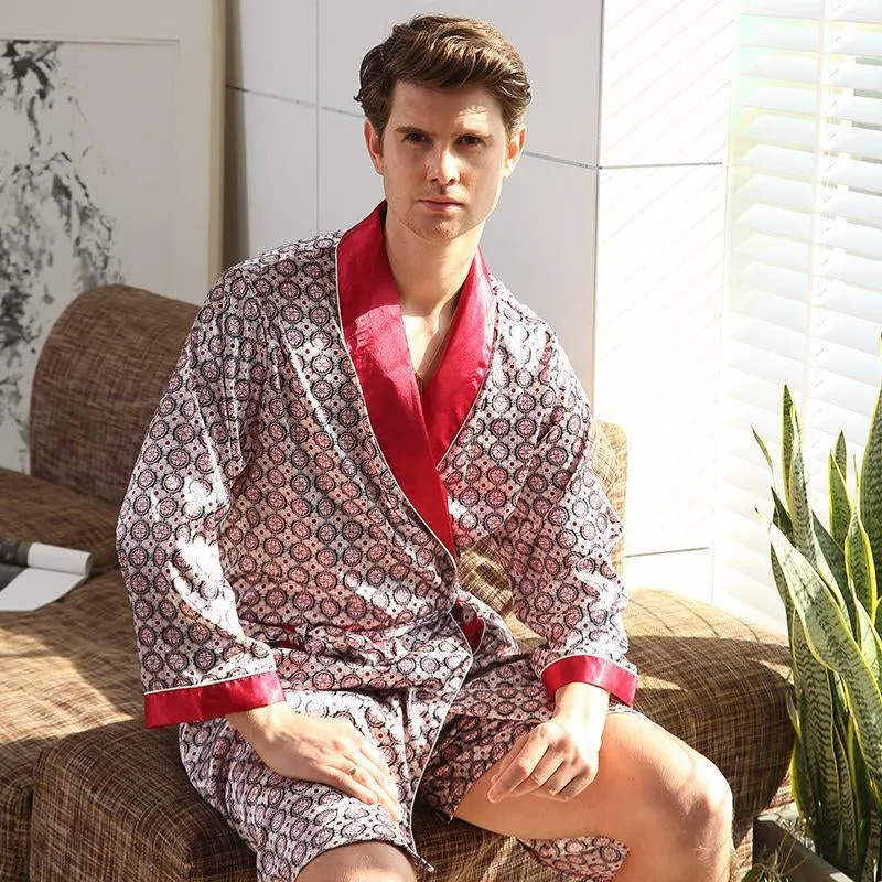 Retro 70s Pattern Robe