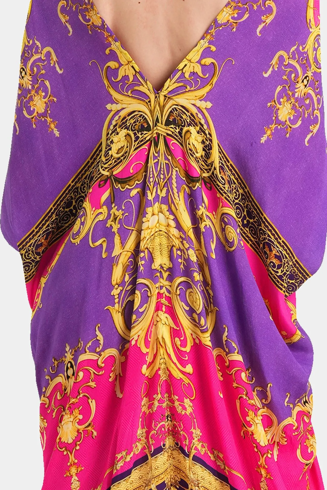 Ruched Drape Gown
