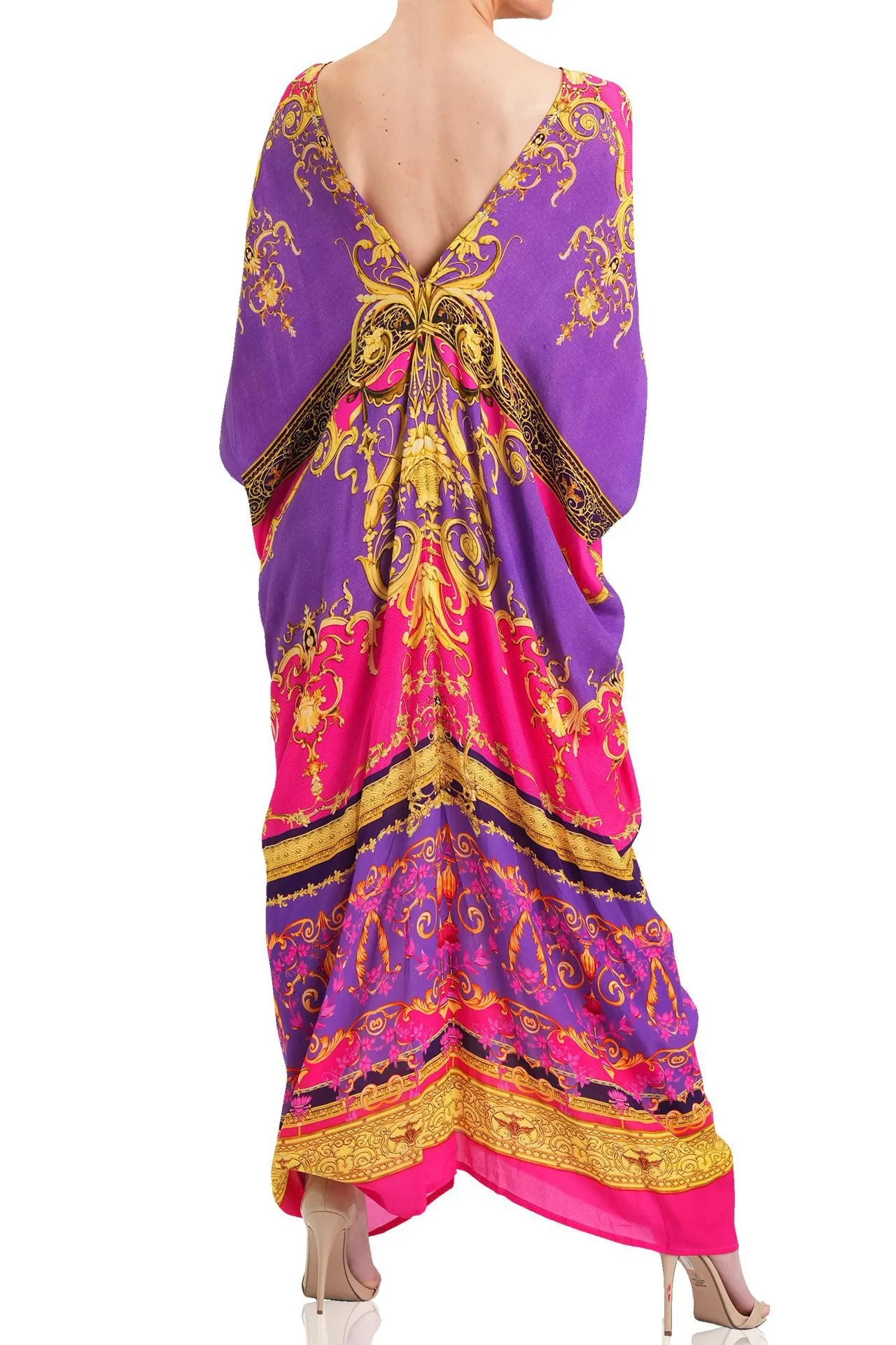 Ruched Drape Gown