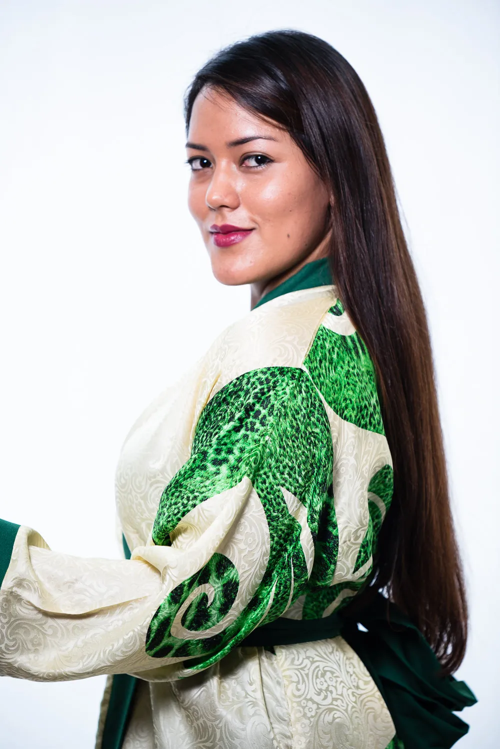 Silk Maddie Kimono Robe