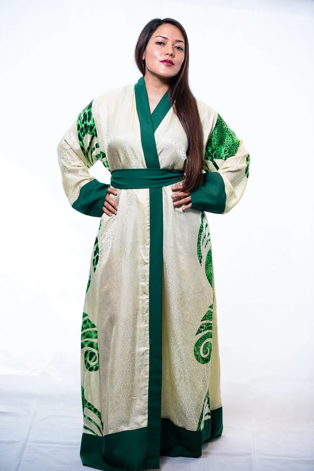 Silk Maddie Kimono Robe