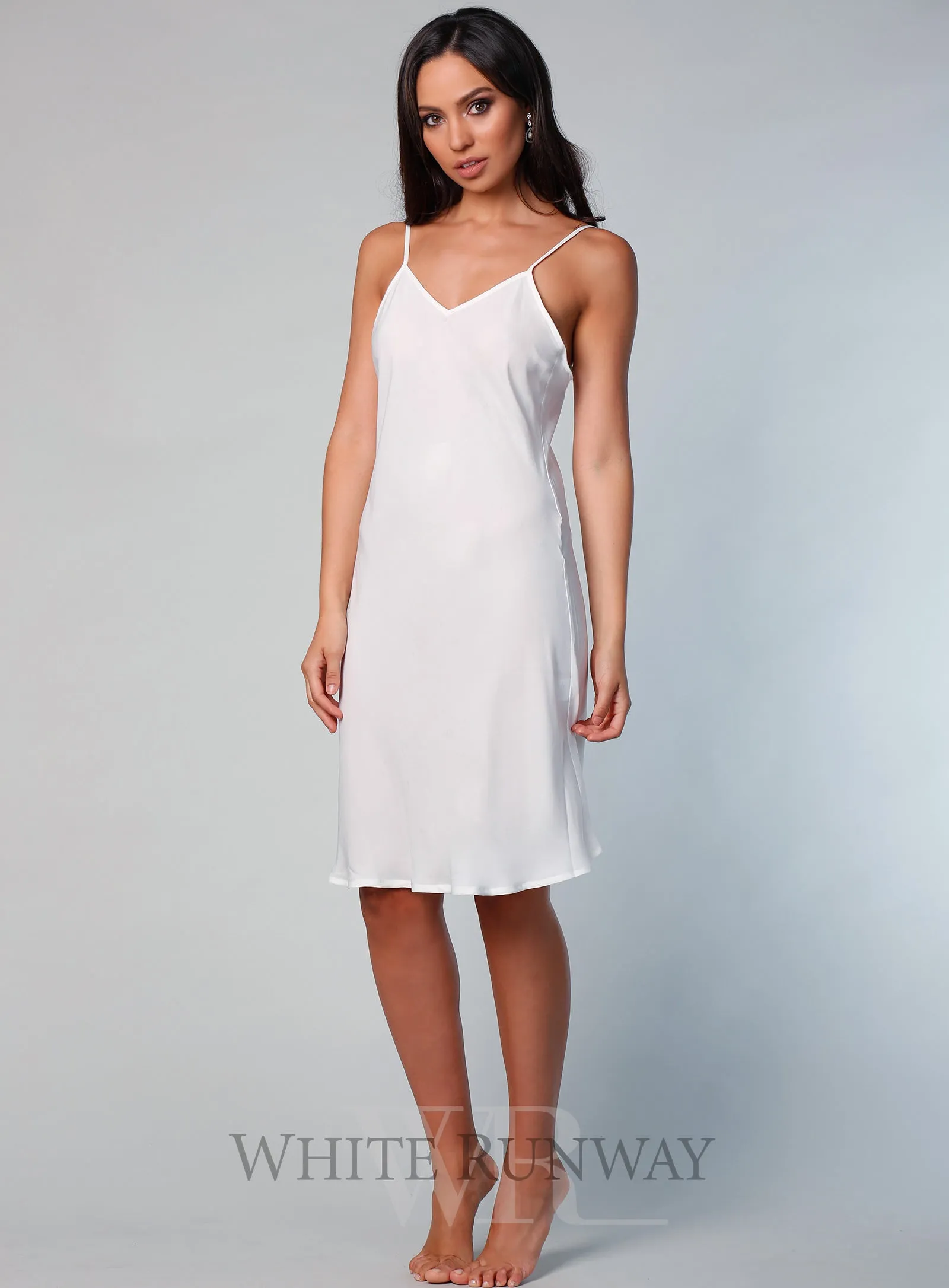 St Malo Slip - White - size L