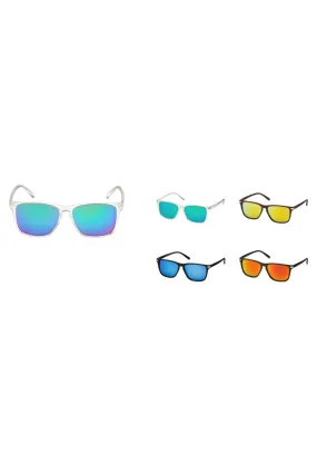 Sunglasses - Keyhole Color Mirror