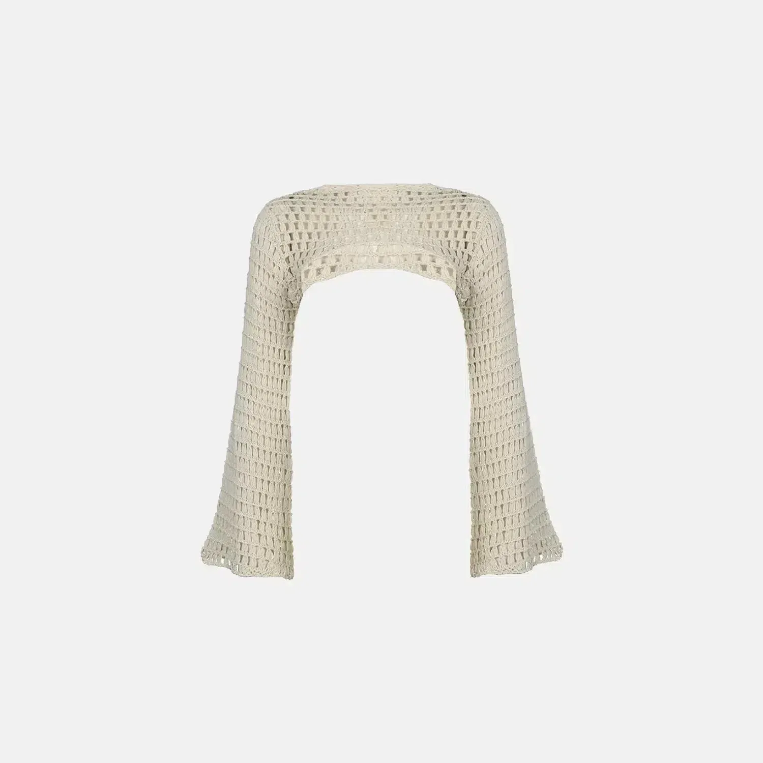 Sylvette – Ethnic-inspired crochet – Bell sleeve top