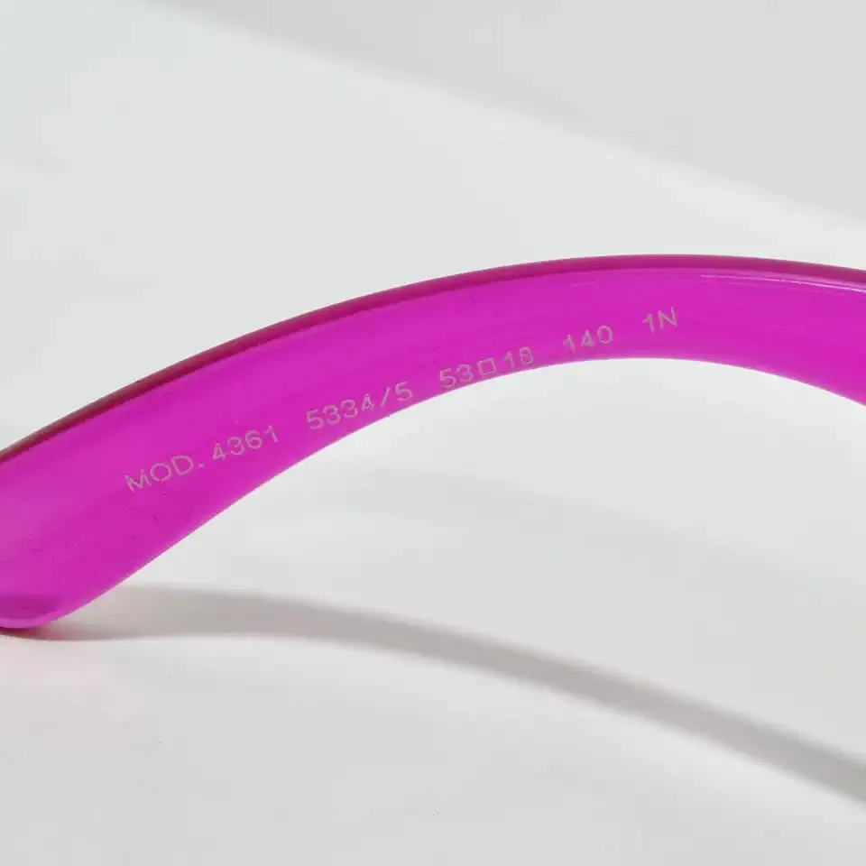 Versace Biggie Reissue Magenta Medusa Sunglasses