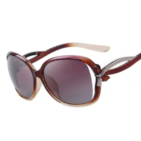 Women Brand Designer Polarized Sunglasses Fashion Bowknot Women Sunglasses Hollow out Lens High quality