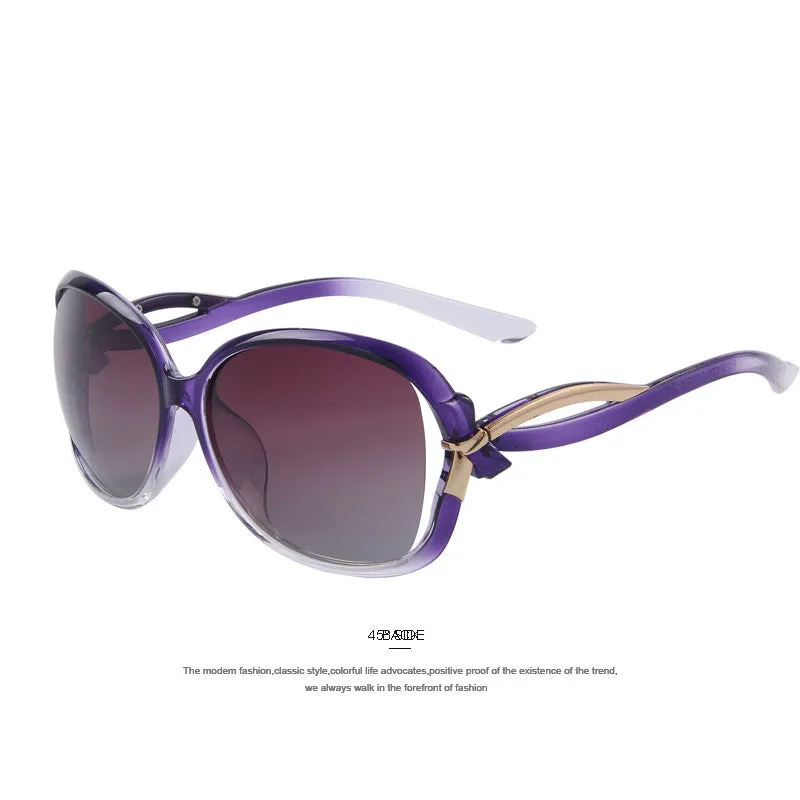 Women Brand Designer Polarized Sunglasses Fashion Bowknot Women Sunglasses Hollow out Lens High quality